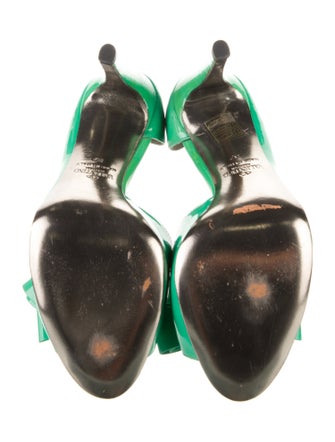 Valentino Leather D'Orsay Pumps