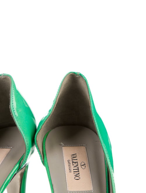 Valentino Leather D'Orsay Pumps