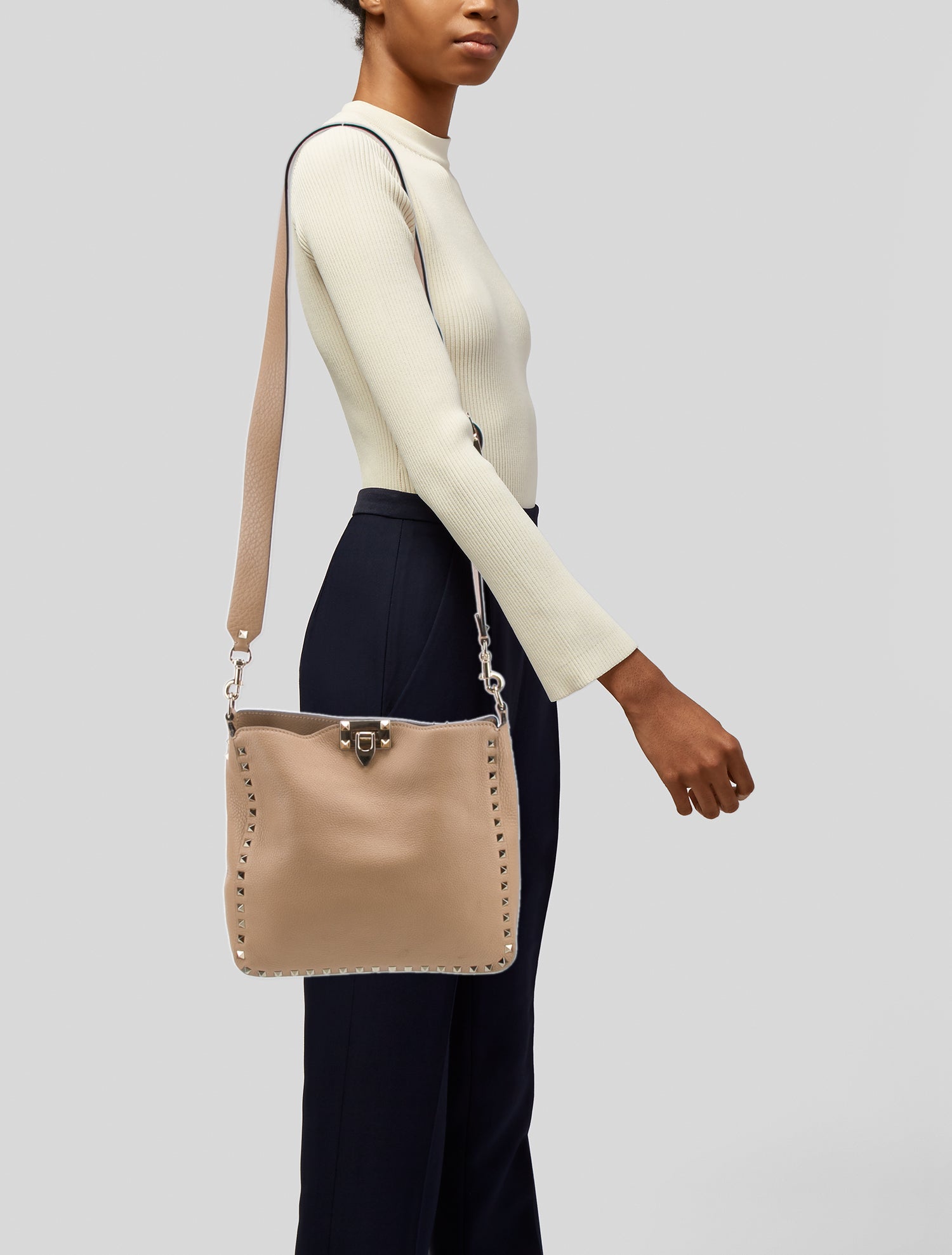Bottega Veneta Intrecciato Concert Pouch - Green Crossbody
