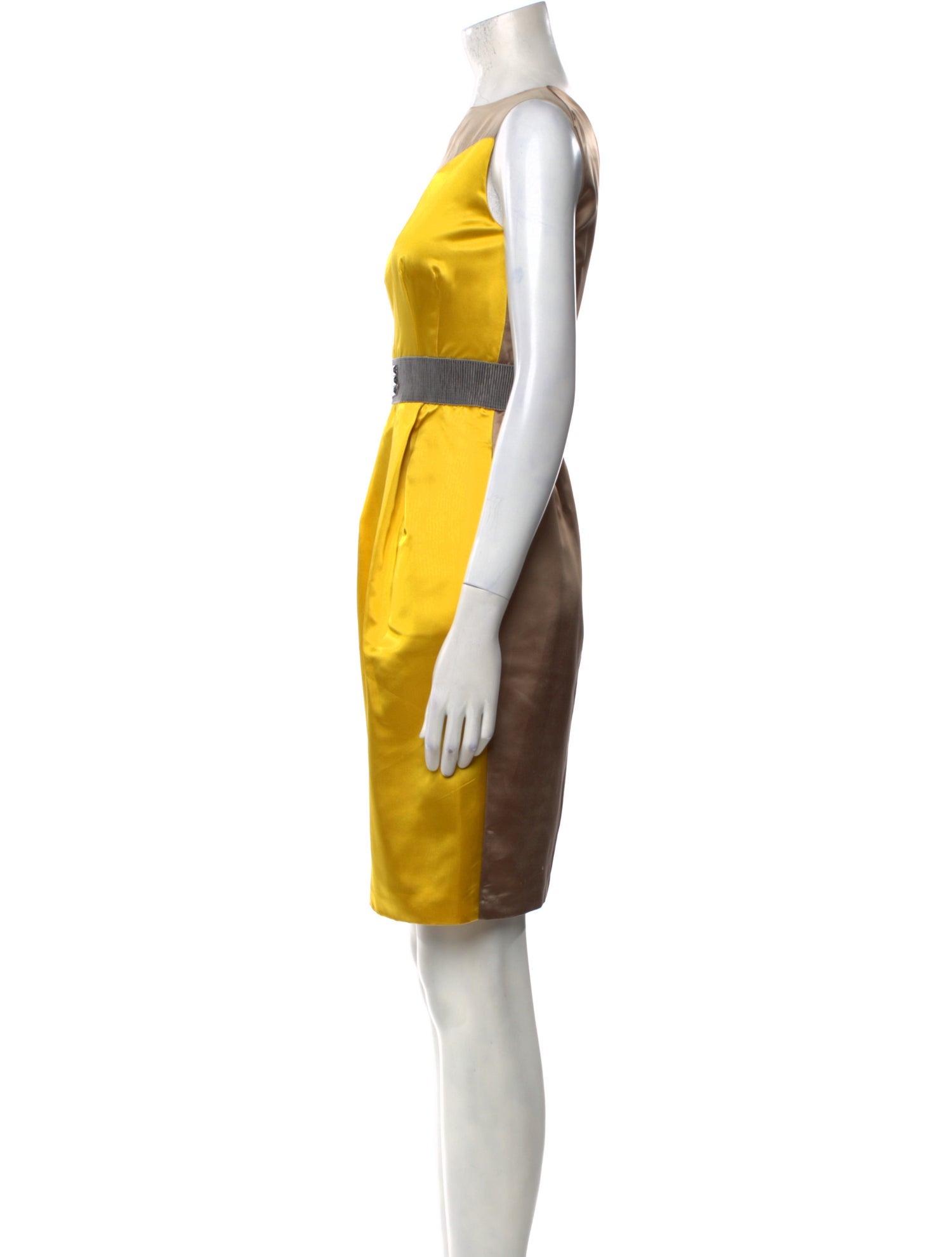 Valentino Bateau Neckline Mini Dress