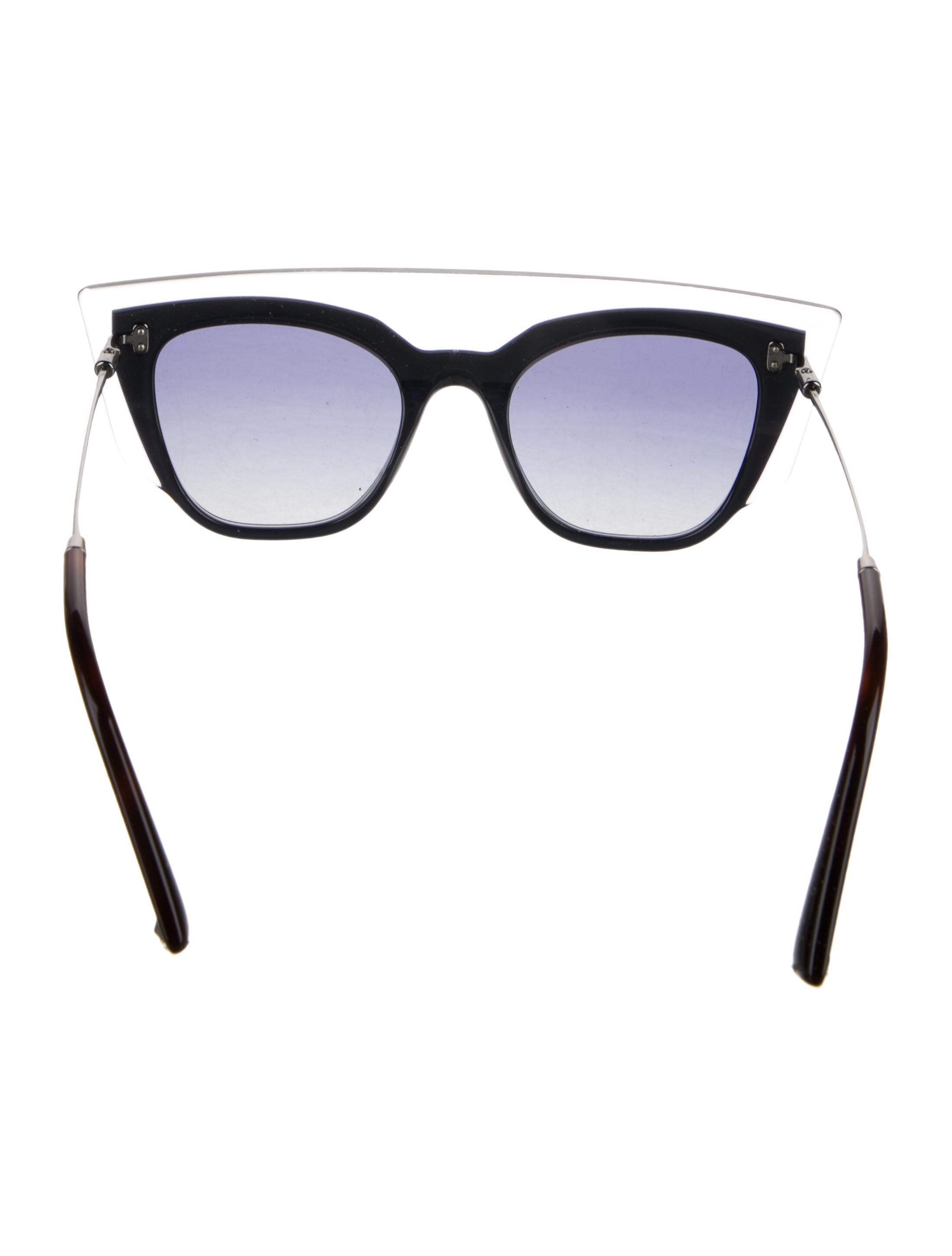 Valentino Wayfarer Mirrored Sunglasses