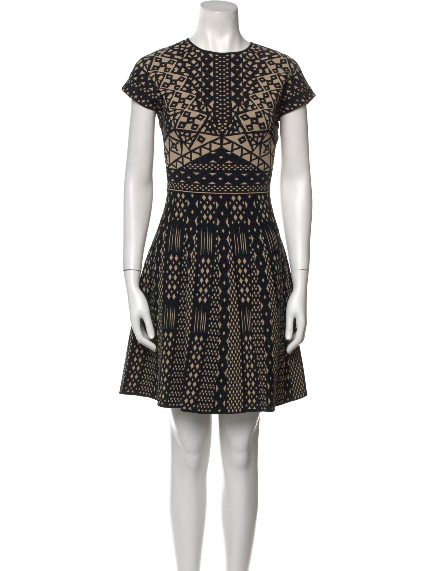 Valentino Printed Knee-Length Dress