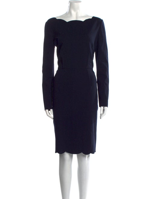 Valentino Wool Knee-Length Dress