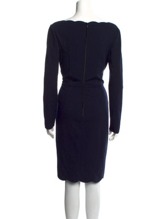 Valentino Wool Knee-Length Dress