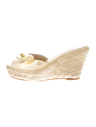 Valentino Jute Bow Accents Espadrilles