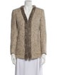 Valentino Wool Tweed Pattern Jacket