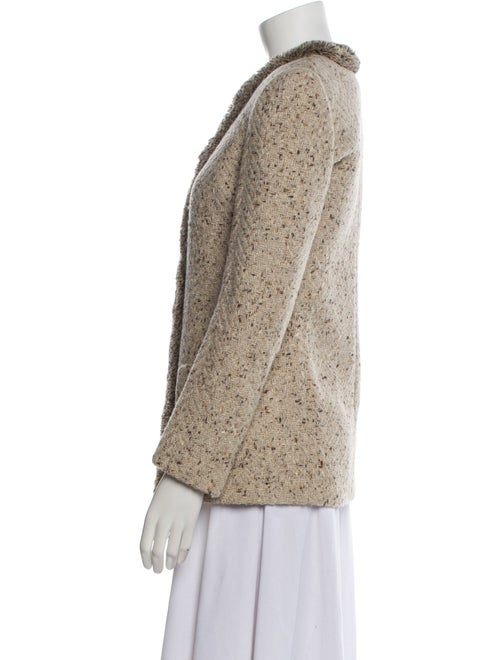 Valentino Wool Tweed Pattern Jacket