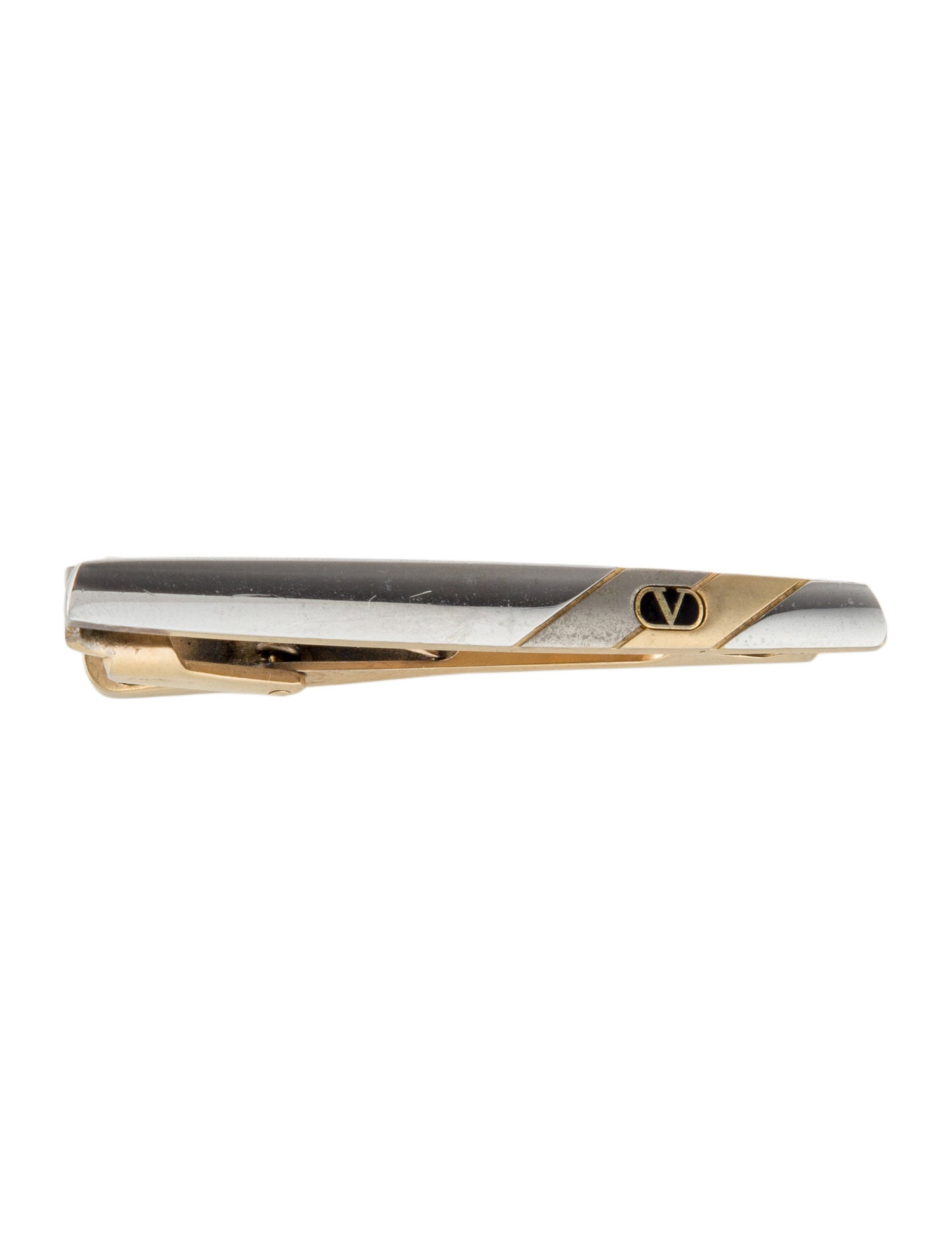 Valentino Vintage Enamel Tie Clip