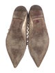 Valentino Rockstud Accents Leather Ballet Flats