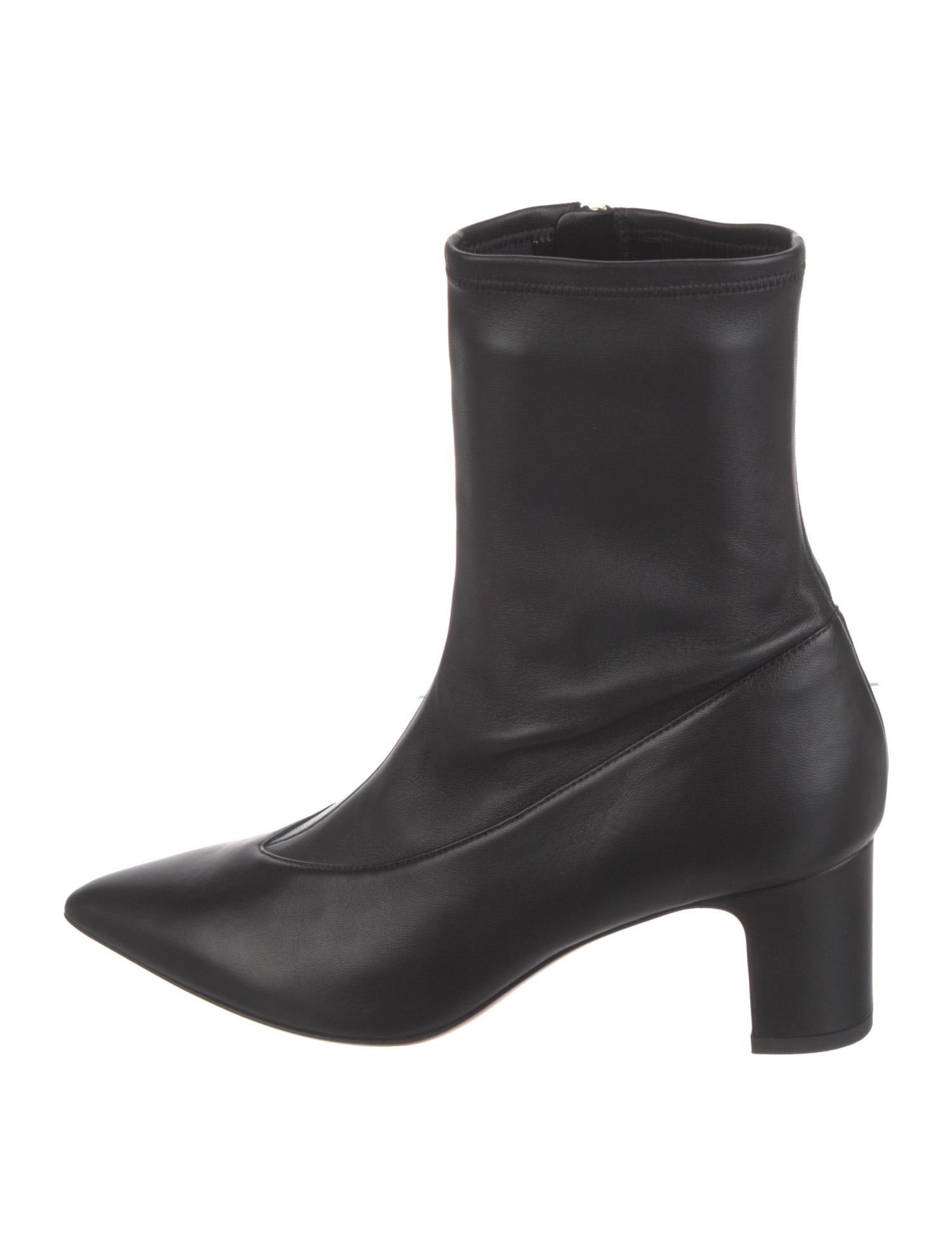 Valentino Rockstud Accents Leather Boots