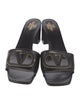 Valentino Leather Slides