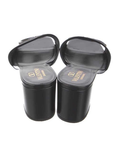 Valentino Leather Slides