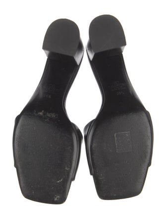 Valentino Leather Slides