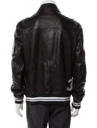 Valentino Graphic Print Varsity Jacket