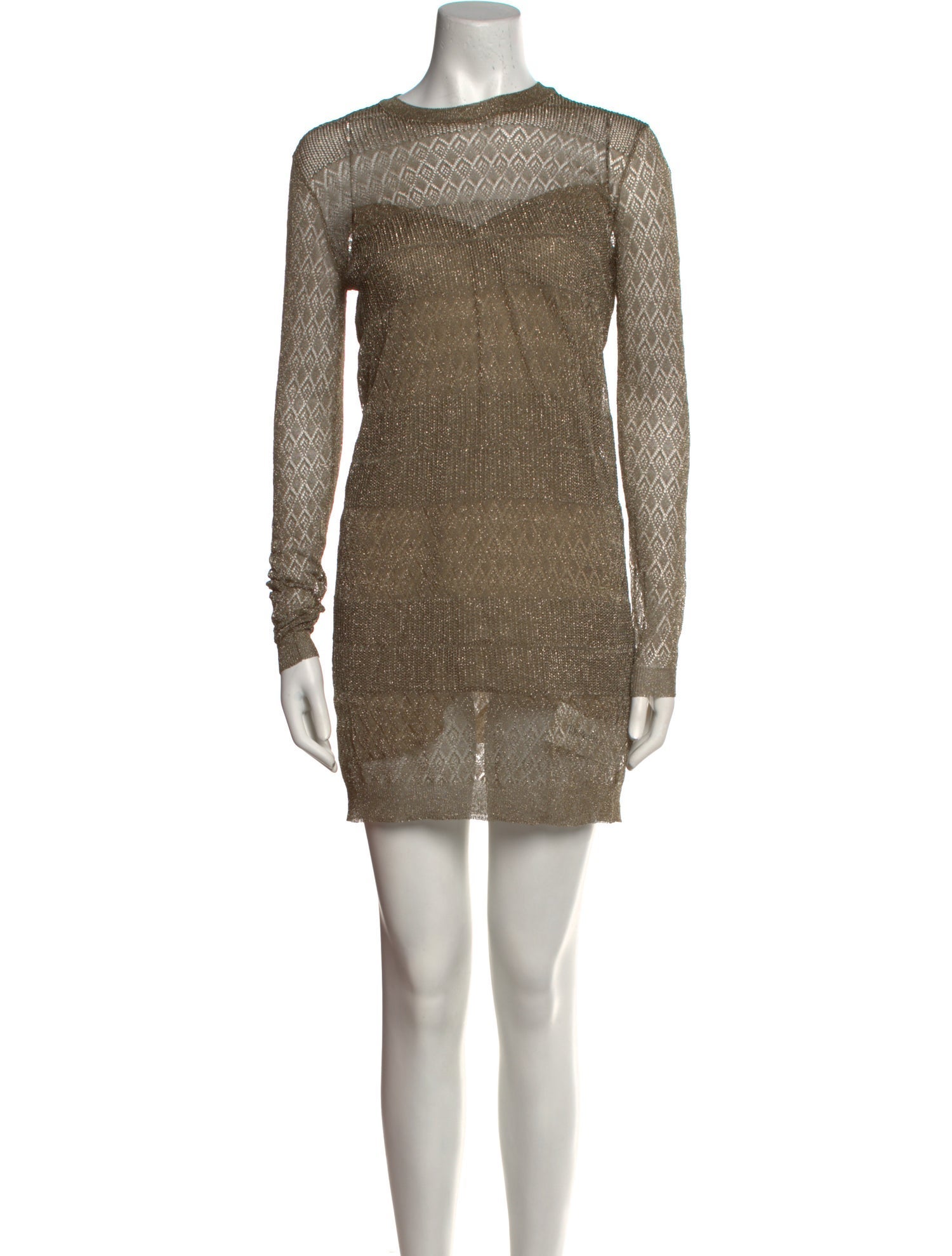 Valentino Crew Neck Mini Dress w/ Tags