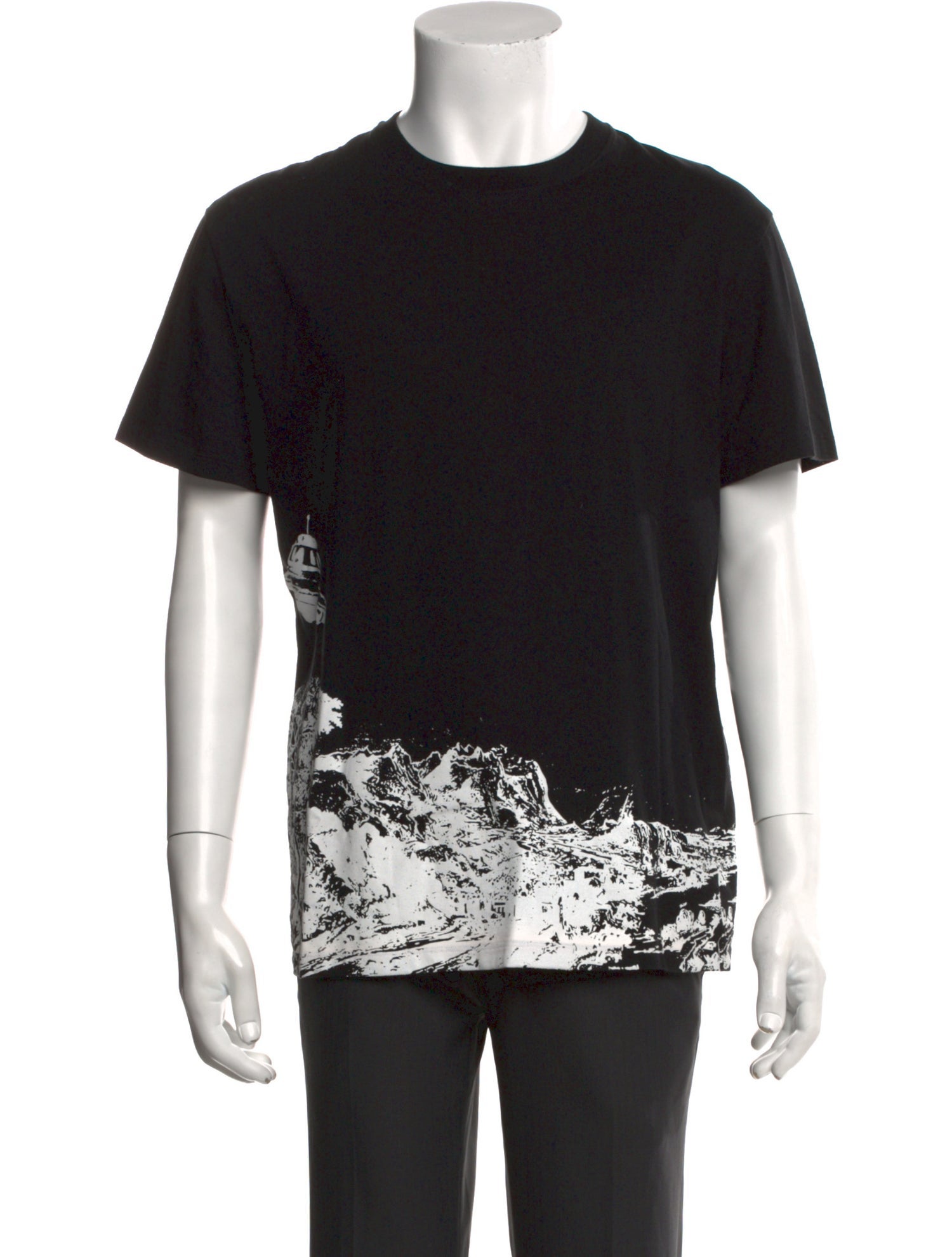 Valentino Graphic Print Crew Neck T-Shirt