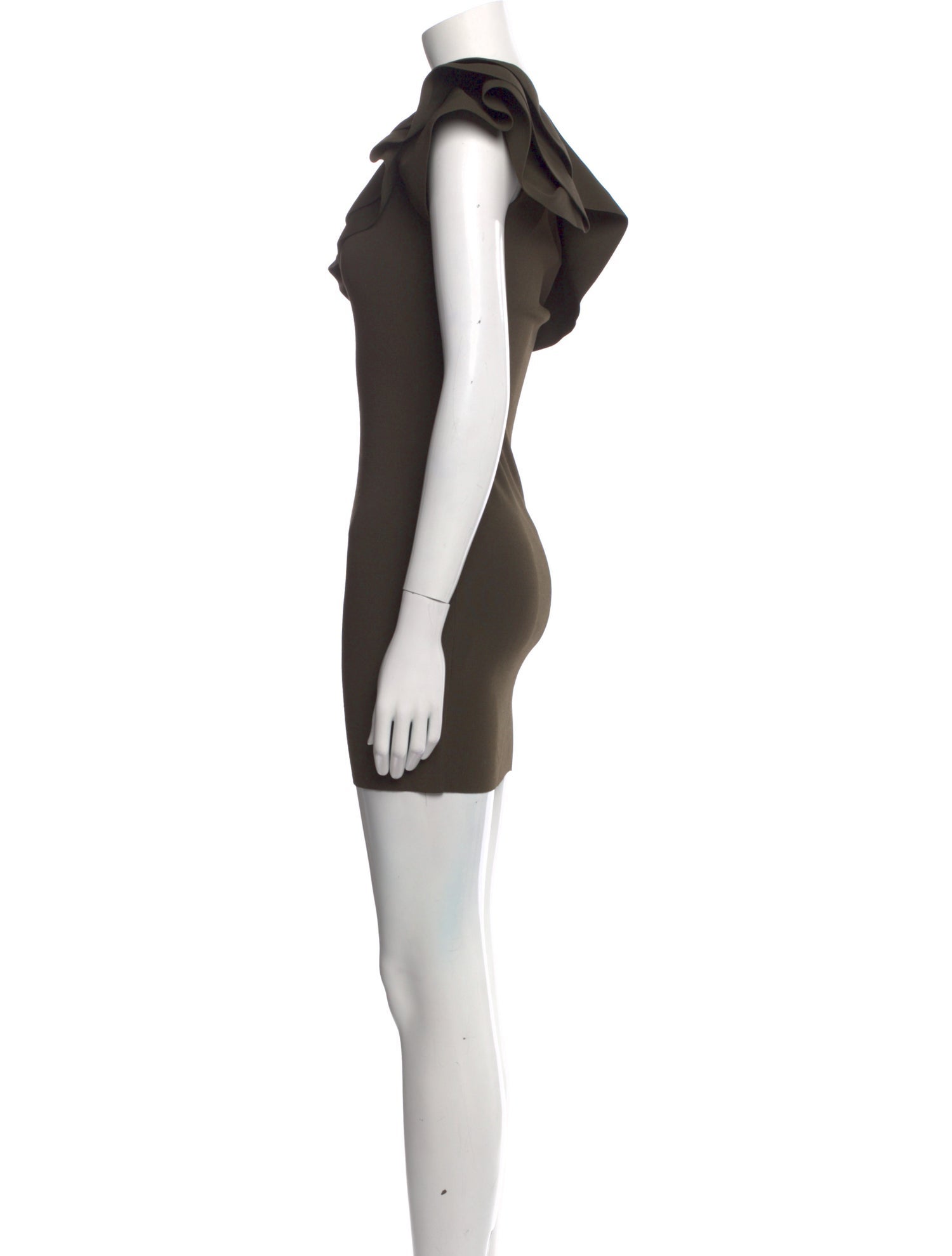 Valentino One-Shoulder Mini Dress