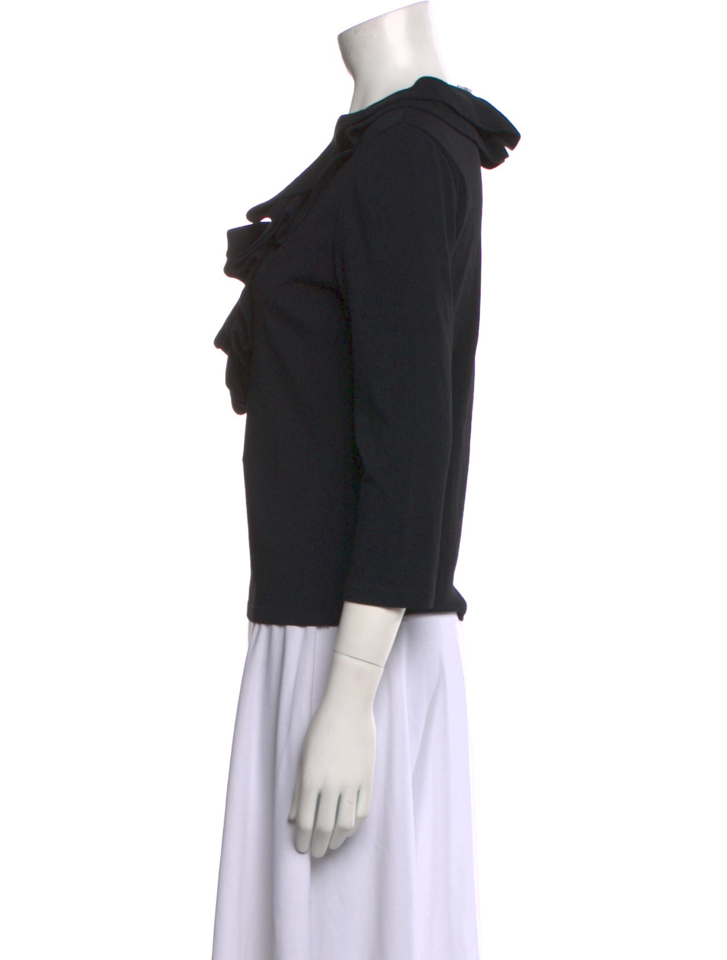 Valentino Three-Quarter Sleeve Polo