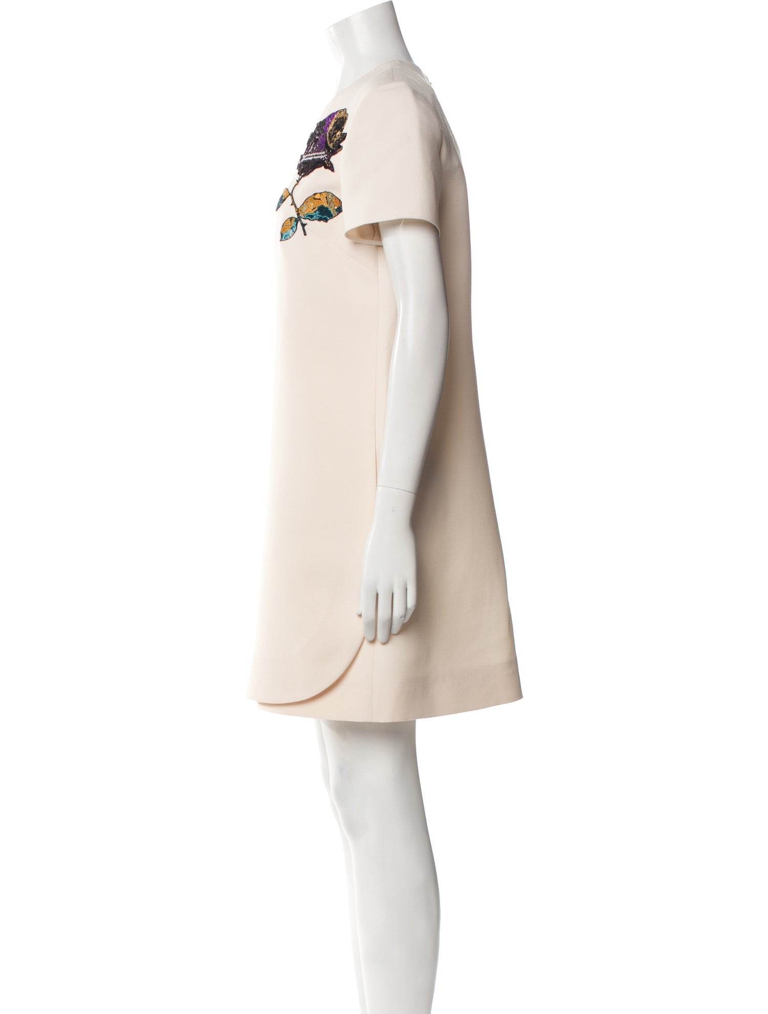 Valentino Virgin Wool Mini Dress