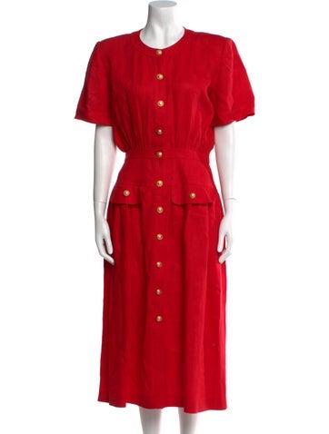 Valentino Dresses Crew Neck Long Dress M