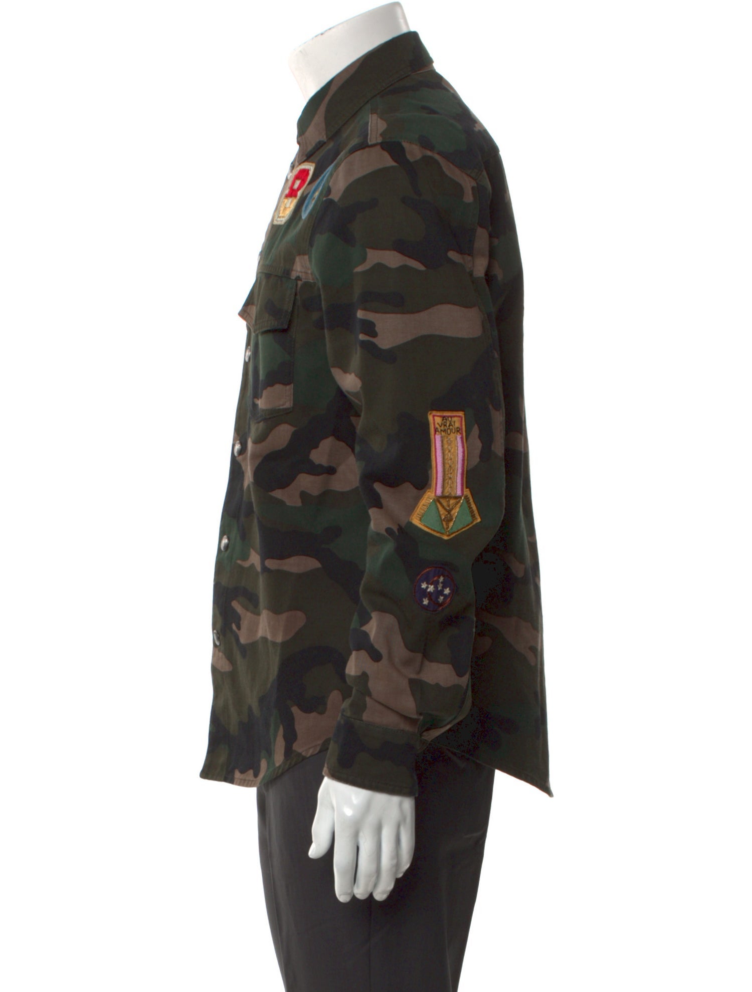 Valentino Printed Long Sleeve Shirt