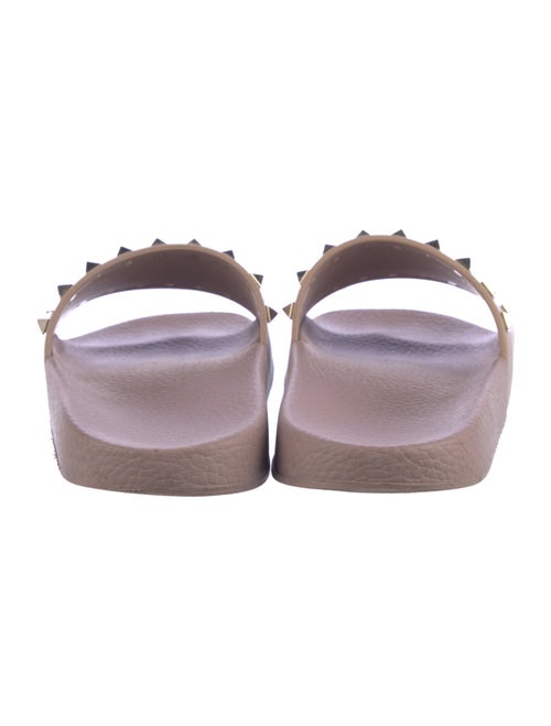 Valentino Rubber Studded Accents Slides