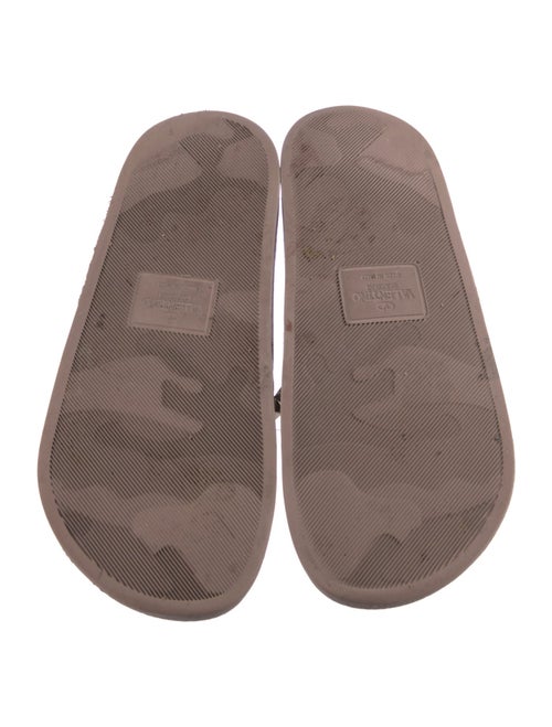 Valentino Rubber Studded Accents Slides