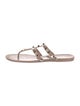 Valentino Rockstud Accents Rubber Slides