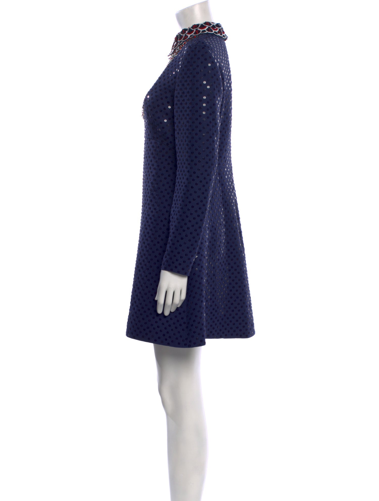 Valentino Virgin Wool Mini Dress