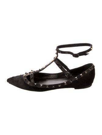 Valentino Ponyhair Ballet Flats