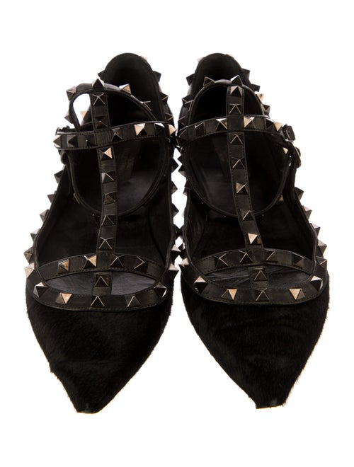 Valentino Ponyhair Ballet Flats