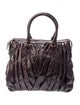 Valentino Python Top Handle Bag