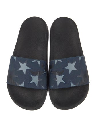 Valentino Rubber Printed Slides