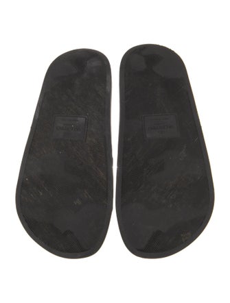 Valentino Rubber Printed Slides
