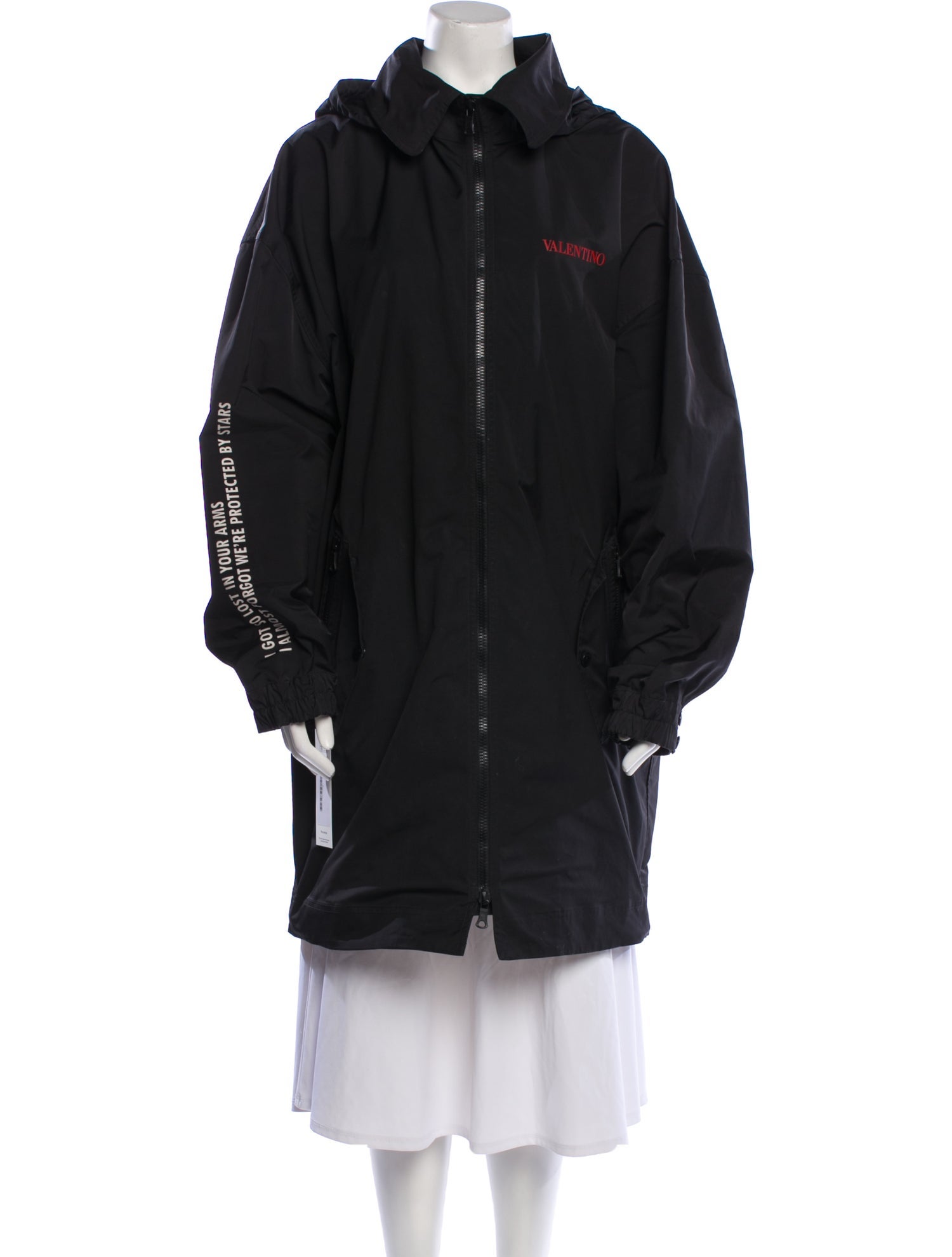 Valentino Graphic Print Coat