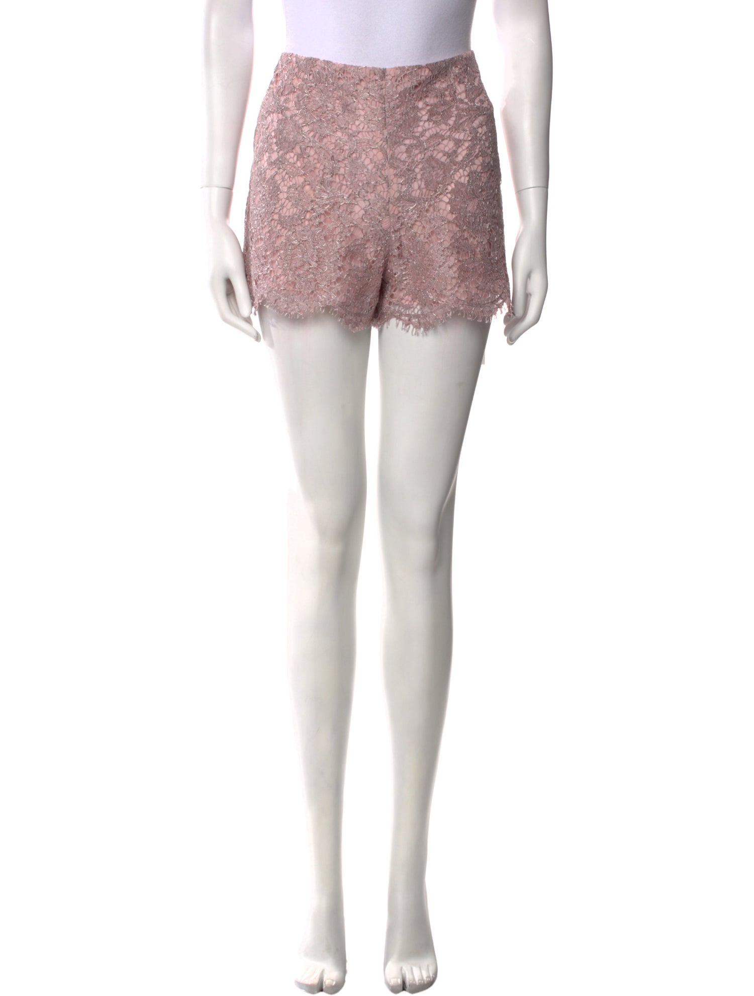 Valentino Lace Mini Shorts