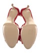 Valentino Patent Leather Bow Accents D'Orsay Pumps