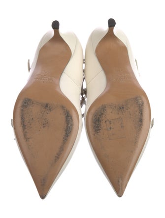 Valentino Leather T-Strap Pumps