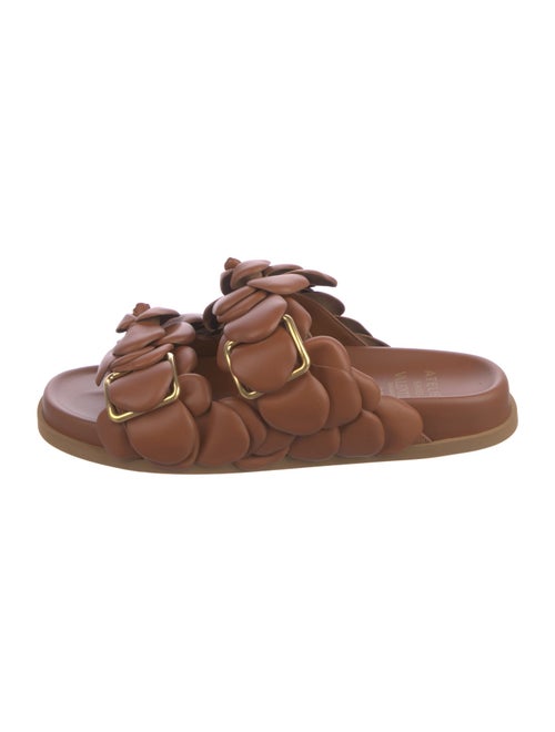 Valentino Leather Slides