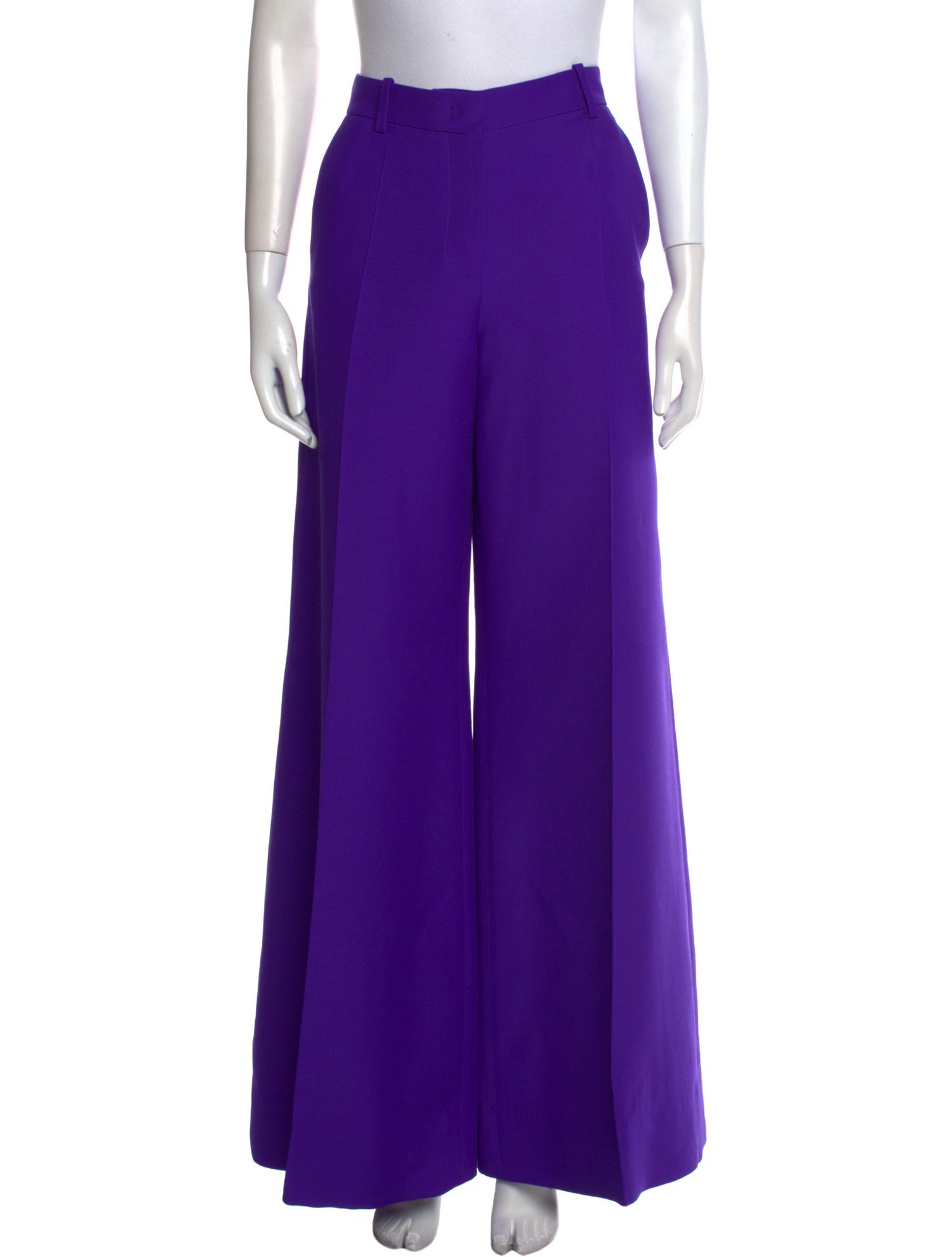 Valentino Silk Wide Leg Pants