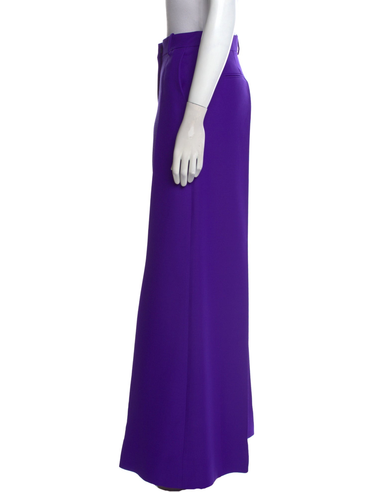 Valentino Silk Wide Leg Pants