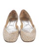Valentino Raffia Printed D'Orsay Flats