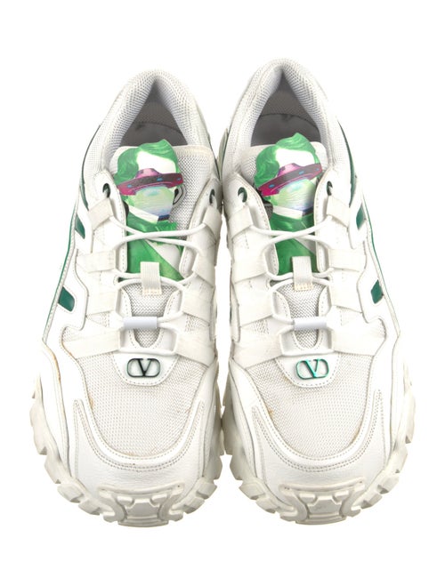 Valentino Mesh Printed Athletic Sneakers