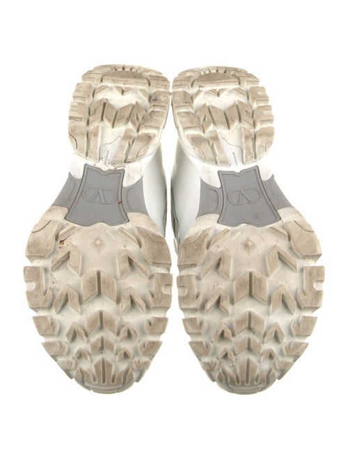 Valentino Mesh Printed Athletic Sneakers