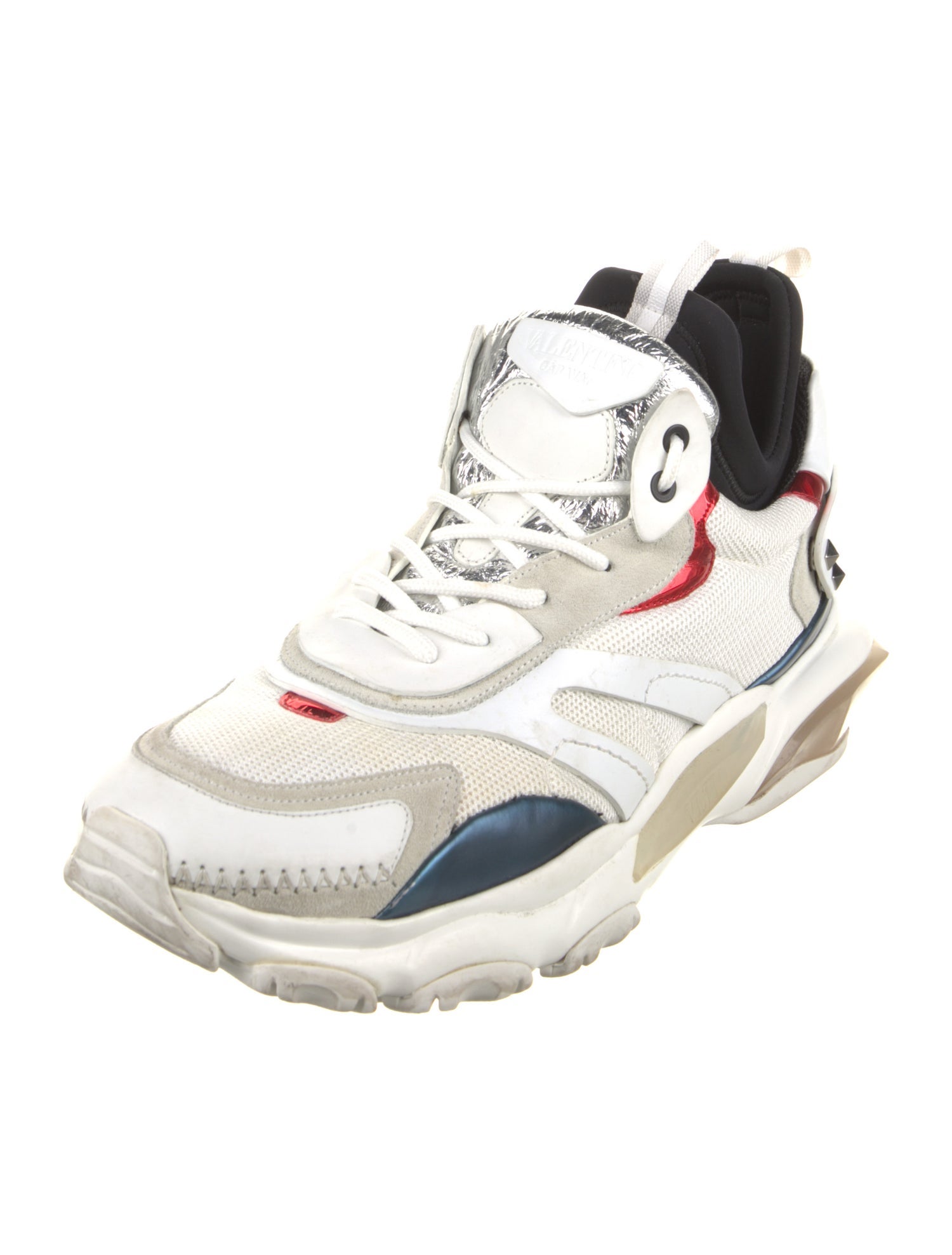 Valentino Mesh Printed Sneakers