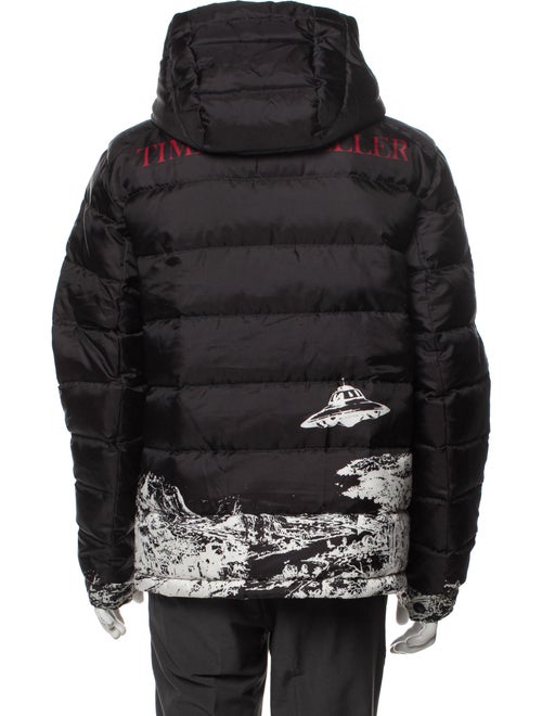 Valentino Graphic Print Puffer Coat