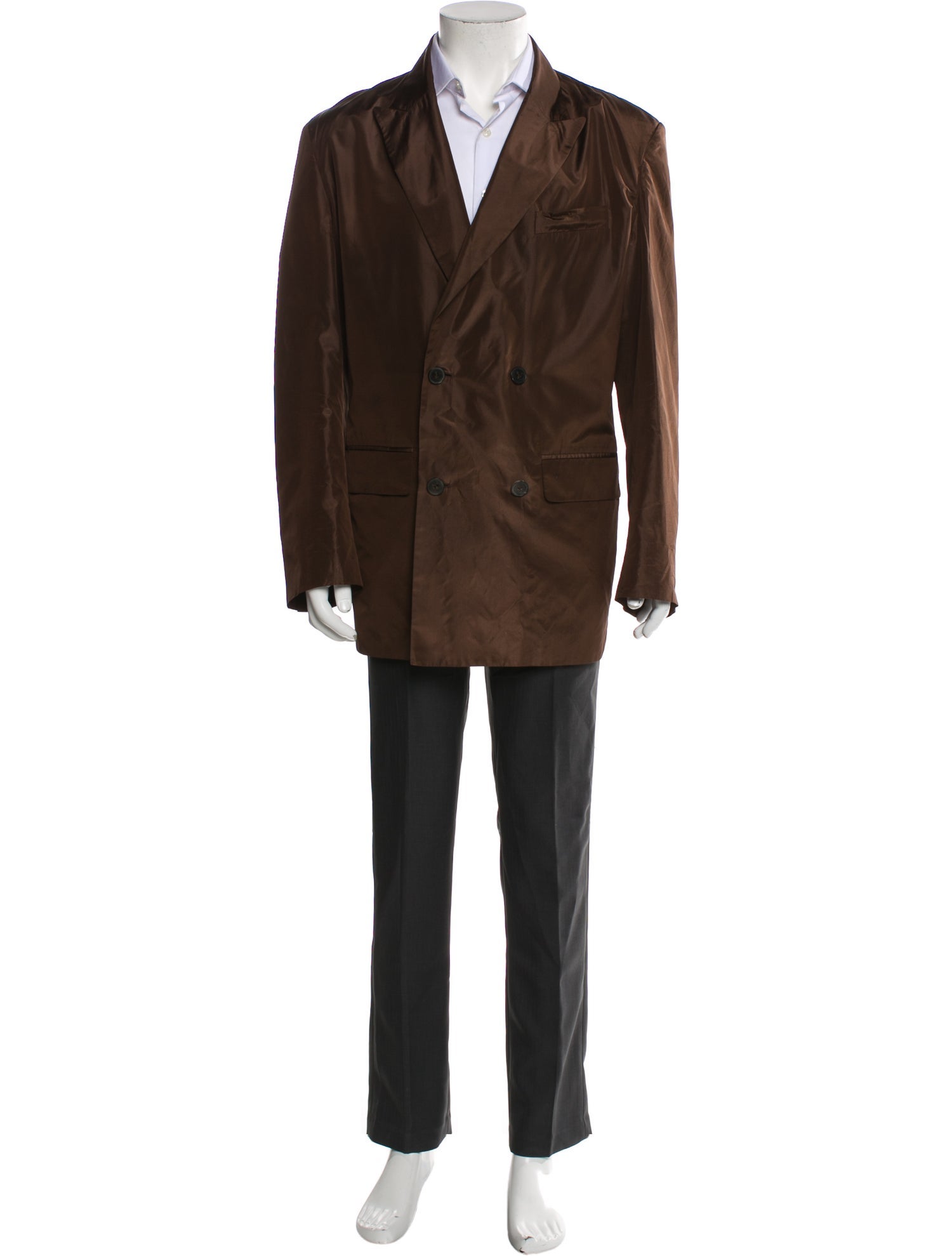 Valentino Silk Overcoat