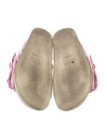 Valentino Leather Slides