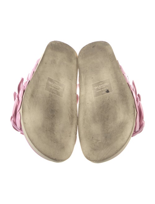 Valentino Leather Slides