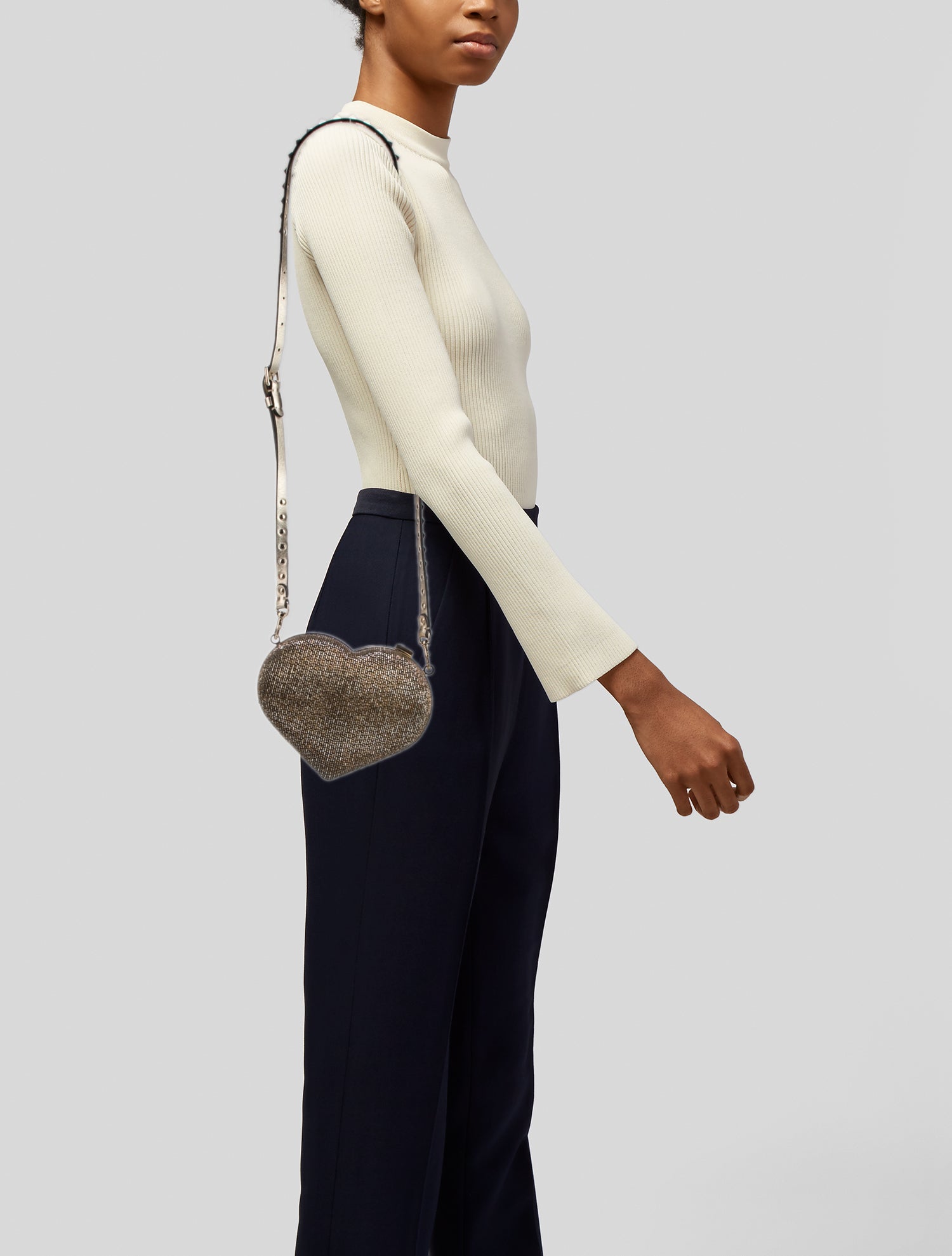 Valentino Leather Shoulder Bag